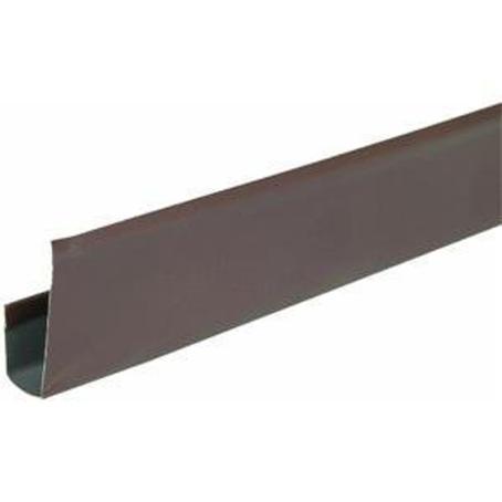 J-Trim for Soffit, Aluminum, 3/8