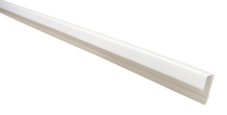 J-Trim for Soffit, Aluminum, 3/8