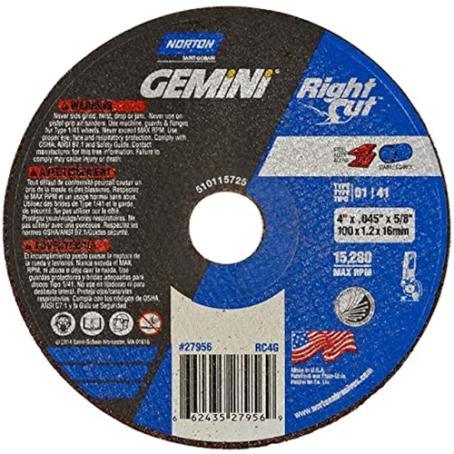 Cut Off Wheel, Metal, 4