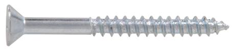 Wood Screws, Flat Head, #6 x 5/8