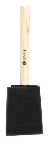 Paint Brush, High Density Foam, Wood Handle, 2