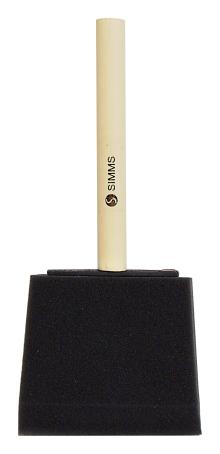 Paint Brush, High Density Foam, Wood Handle, 3