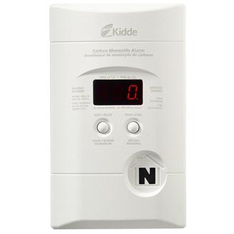 Carbon Monoxide Detector/Alarm, 120 Volt Plug-in, with 9v Battery Backup
