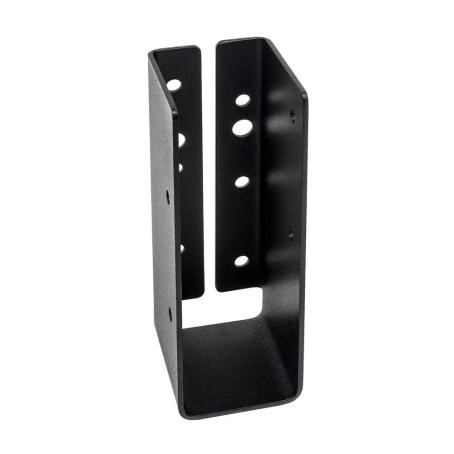Joist Hanger, Concealed, 2 x 6, Outdoor Accents, BLACK