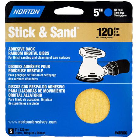 Sanding Disc, Peel & Stick, 5