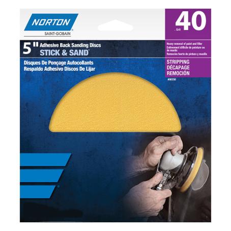 Sanding Disc, Peel & Stick, 5