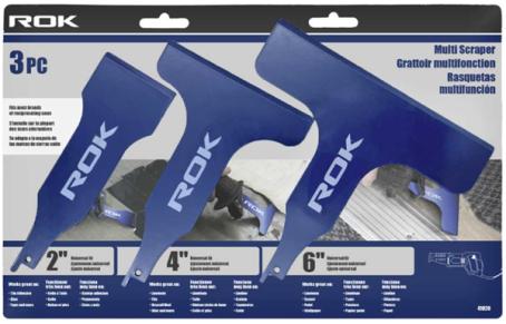 Multi Scraper Blade, 3 pc. Set:, 2