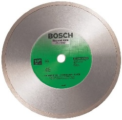 Diamond Blade, Continuous Rim (clean cuts), 10 