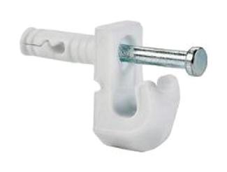 Back Wall Shelf Clips, for Ventilated Shelving, 7/pkg, Closet Maid