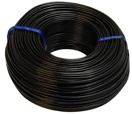 Utility Wire, 16 gauge, Black, 3.25 lb / approx 310 ft/roll