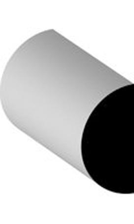 Half-Round Moulding, Finger-Joint Pine, 5/16