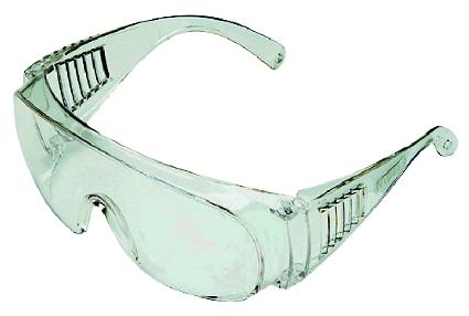 Safety Glasses, with ventilated side shields, Clear, Safety Works