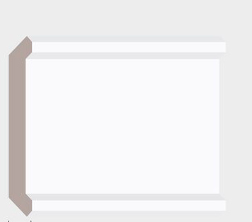 Crown Moulding, MDF Primed, 5/8