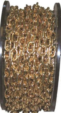 Chain, #4 Machine, Zinc-Plated Steel, Mfg. # 51021(100), sold by the foot