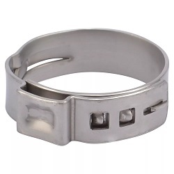 Supply Giant Oetiker Style Stainless Steel Crimp Rings - Cinch Clamps Pinch Clamp